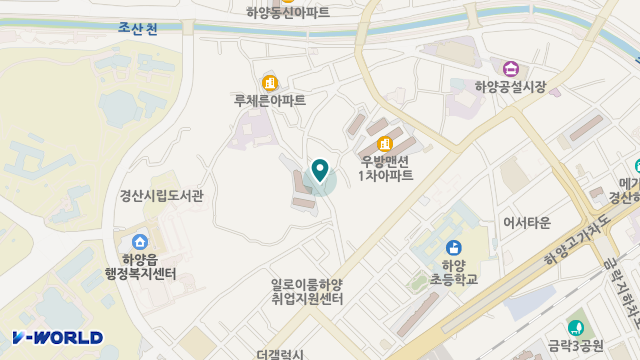 사랑열매재가장기요양기관 위치 지도