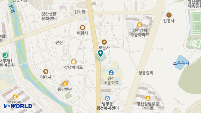 효마루재가장기요양기관 위치 지도