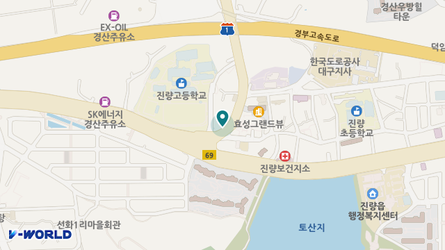 행복노인복지센터재가장기요양기관 위치 지도