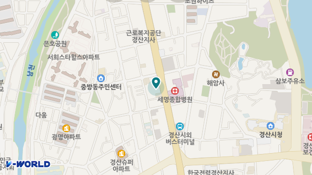 오렌지재활주간보호센터 위치 지도