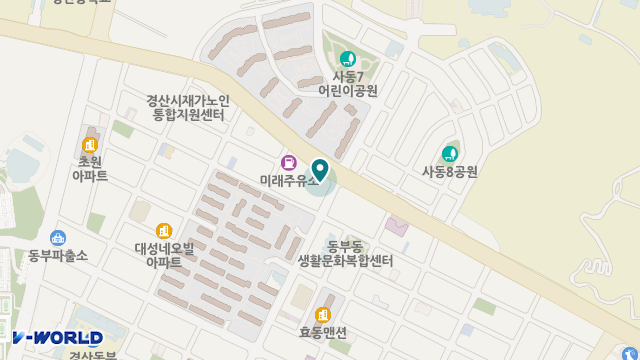 사랑으로재가주간보호센터 위치 지도