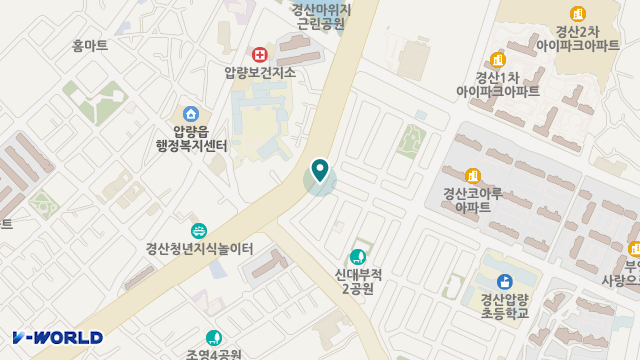 삼성현복지센터 위치 지도