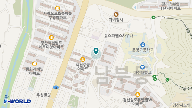 효자손재활주간보호센터 위치 지도