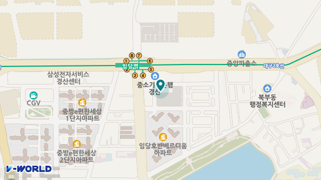 새론누리주간보호센터 위치 지도
