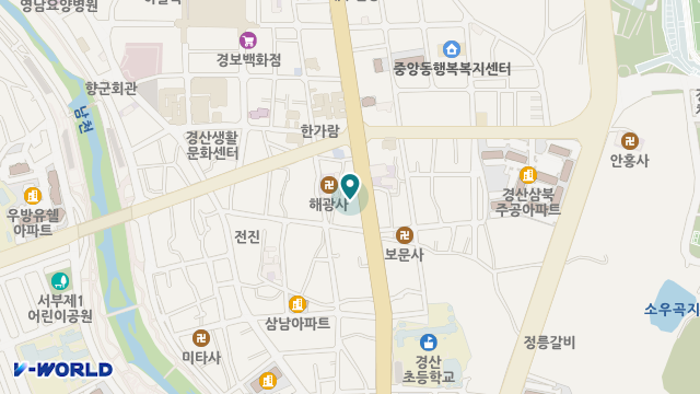 사랑나눔재가노인복지센터 위치 지도