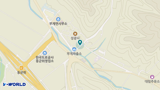 가온재가복지센터 위치 지도
