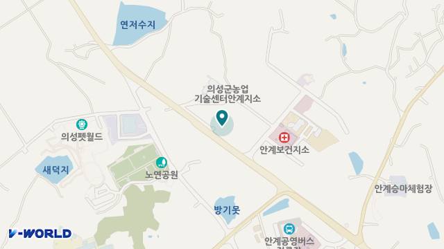 서의성노인복지센터 위치 지도