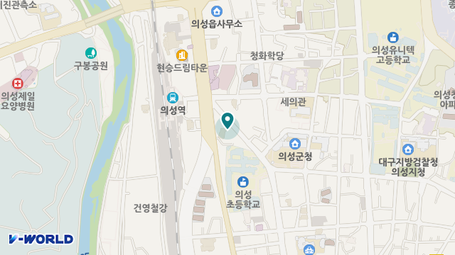 효사랑노인복지센터 위치 지도