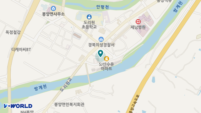 의성최고재가노인복지센터 위치 지도