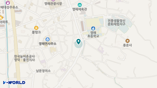 영해예주재가복지센터 위치 지도