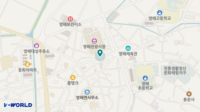 은빛햇살협동조합 영해재가복지센터 위치 지도