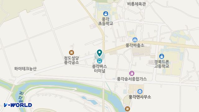 효심노인복지센터 위치 지도