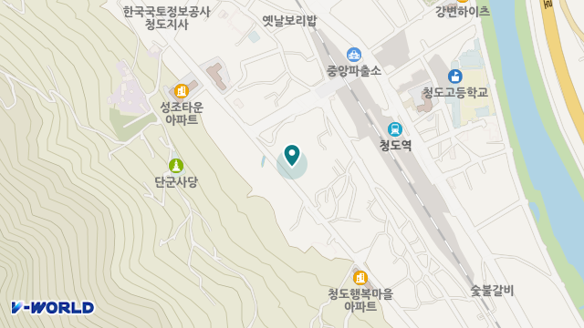반시노인복지센터 위치 지도