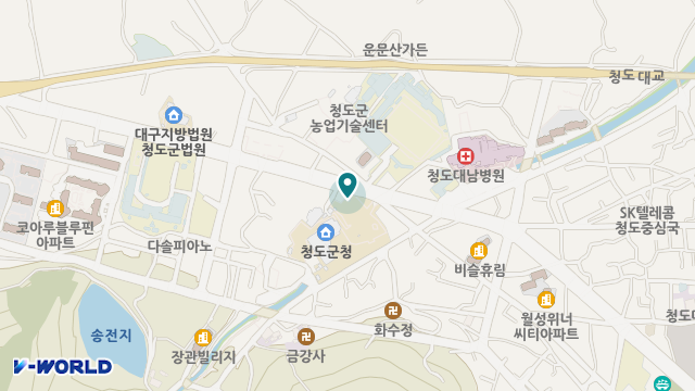 온누리재가복지센터 위치 지도