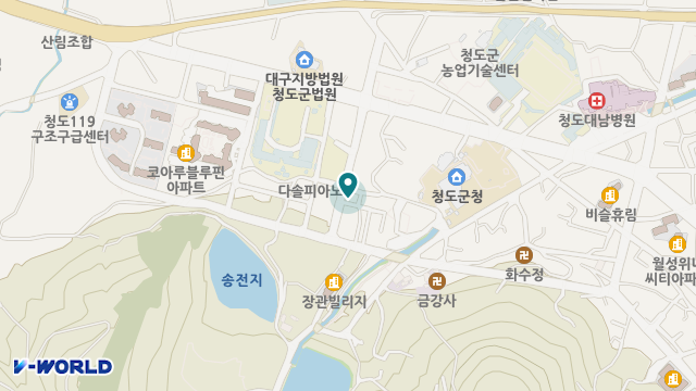 백세시대노인복지센터 위치 지도