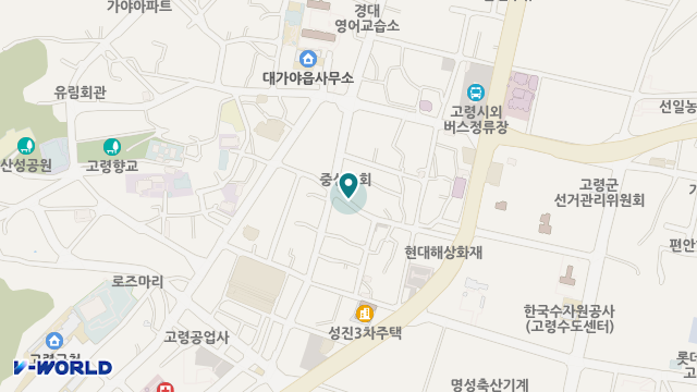 (A)우리장기요양센터 위치 지도
