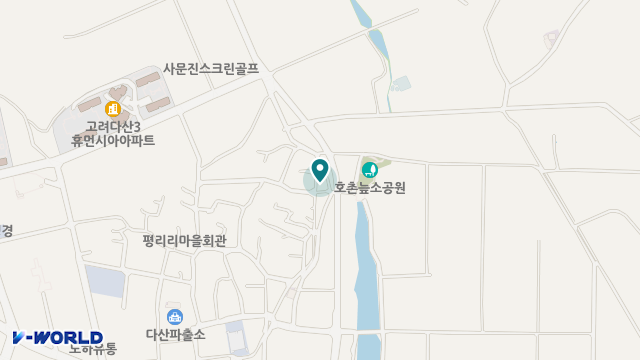다사랑노인복지센터 위치 지도