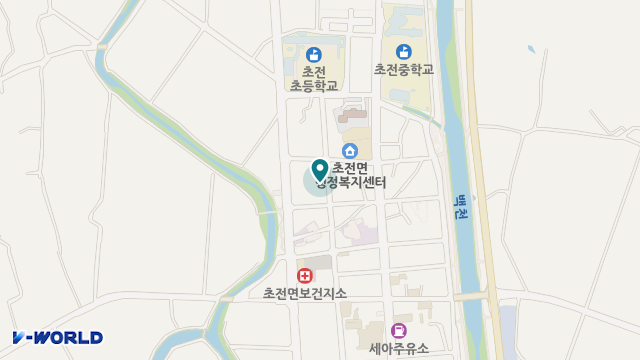 민들레실버홈 위치 지도