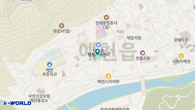 금빛재가노인복지센터 위치 지도