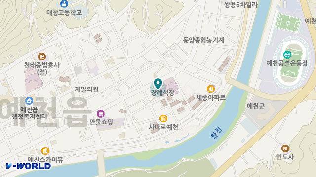경북의료기 위치 지도