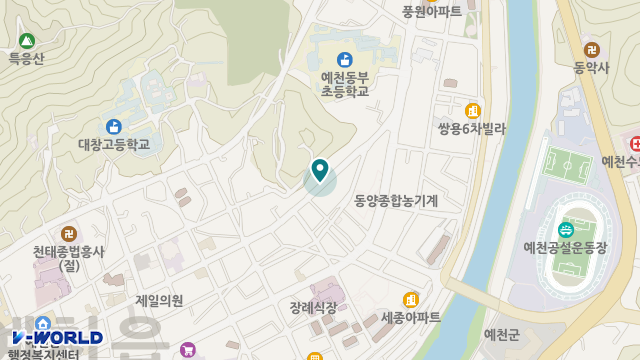 나눔재가복지센터 위치 지도