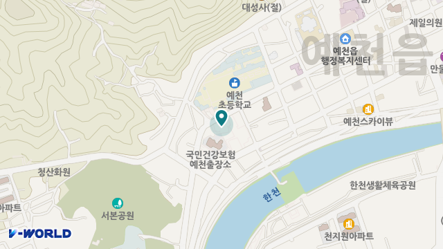 세종홈케어재가복지센터 위치 지도