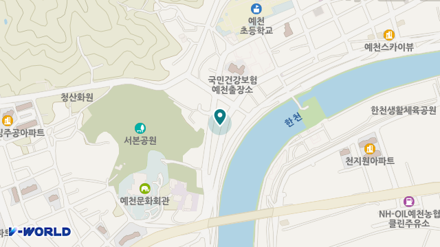 효자재가복지센터 위치 지도