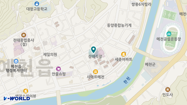 예천주간보호센터 위치 지도