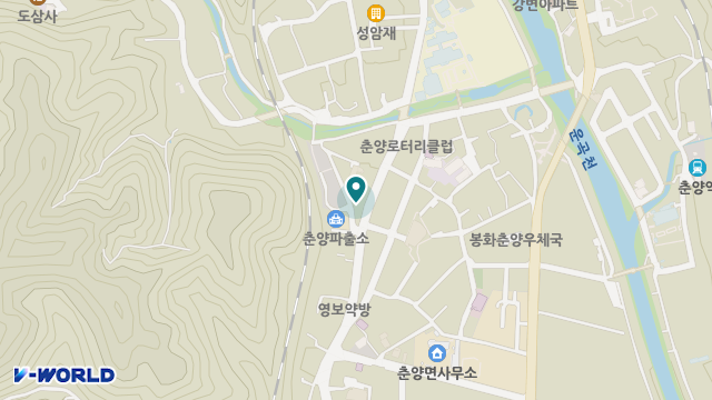 경북노인복지센터 위치 지도