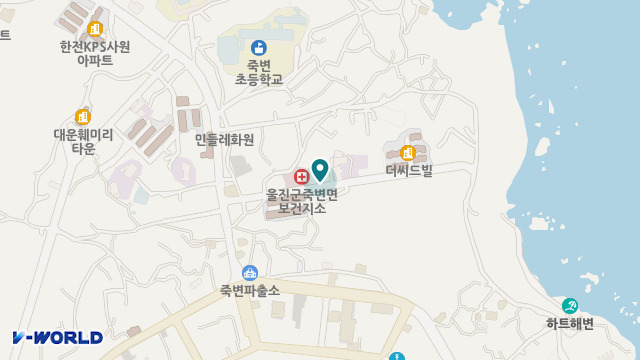 죽변재가노인복지센터 위치 지도