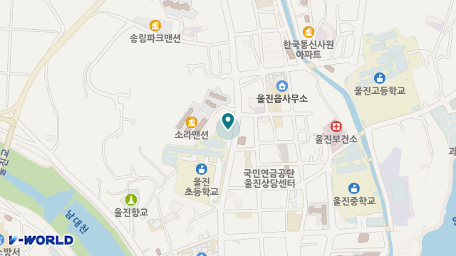 행복의료기 위치 지도