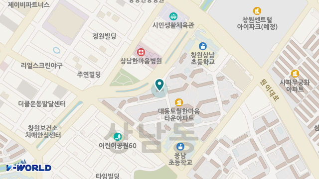 희망재가복지센터 위치 지도