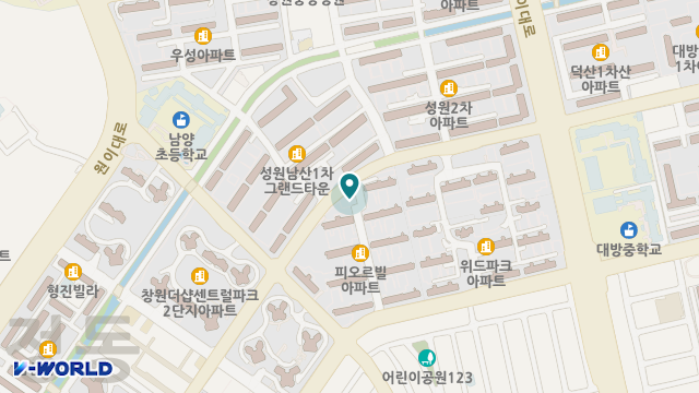 남경복지센터 위치 지도