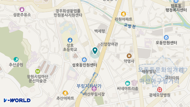 경남다올노인복지센터 위치 지도