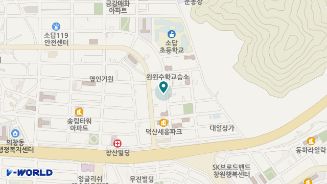 케어노인복지센터 위치 지도