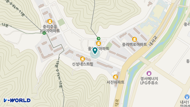 엘림방문요양센터 위치 지도