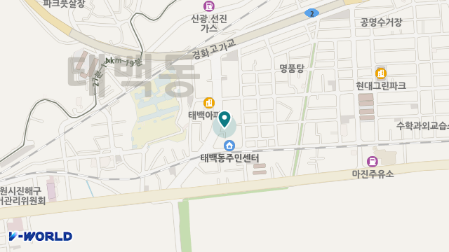 가람재가복지센터 위치 지도