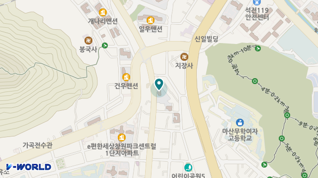 회원재가복지센터 위치 지도