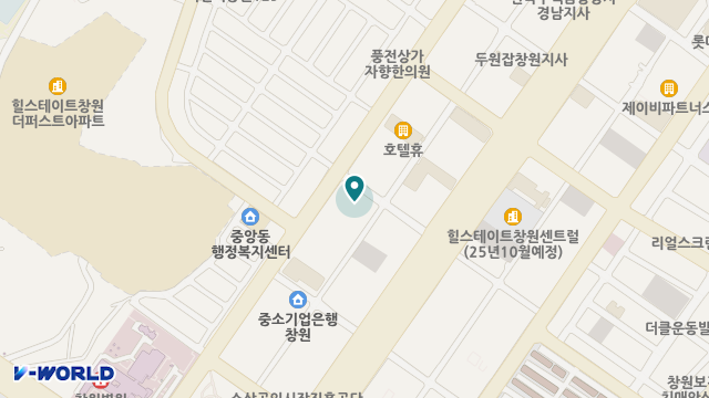 통합힐링복지센터 위치 지도