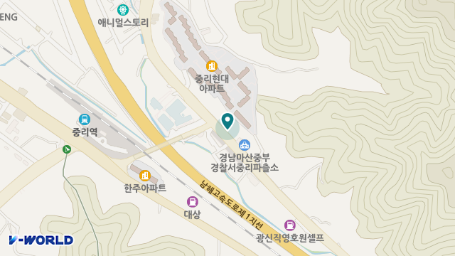 경남재가노인요양센터 위치 지도