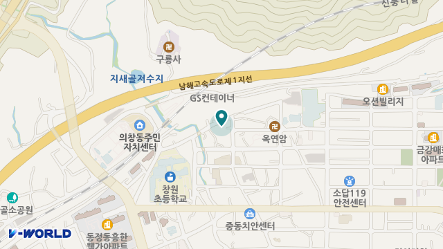 받디불이재가노인복지센터 위치 지도