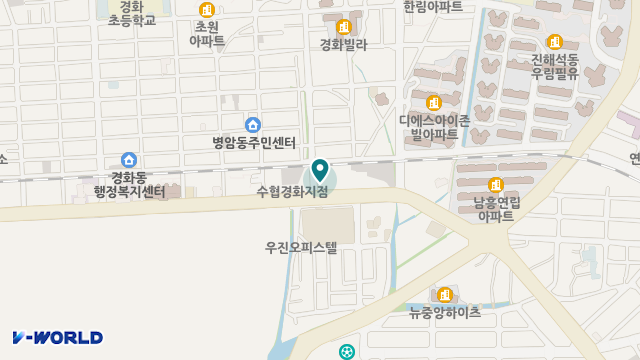 대한의료기 위치 지도