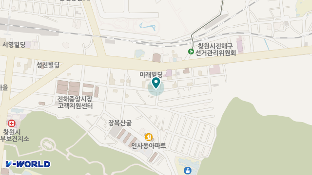 우리노인복지센터 위치 지도