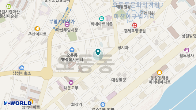 희망돌봄지원센터 위치 지도