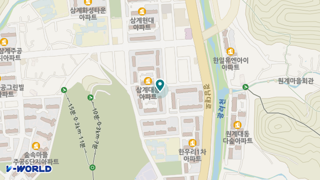 하람재가복지센터 위치 지도
