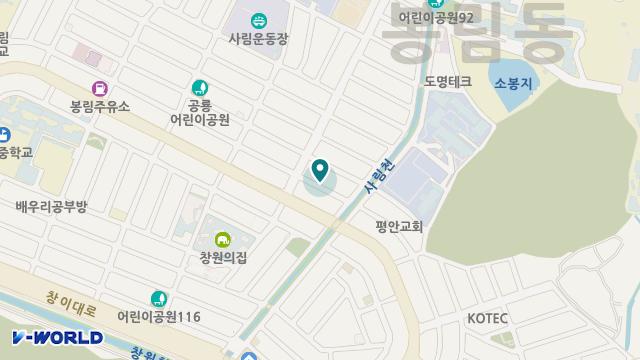 행복나눔재가장기요양기관 위치 지도