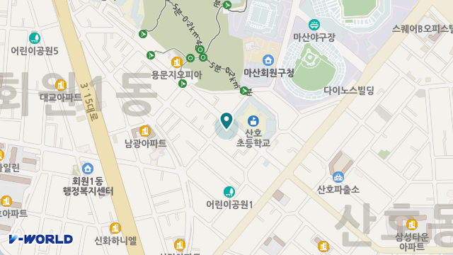 친절한방문요양센터 위치 지도