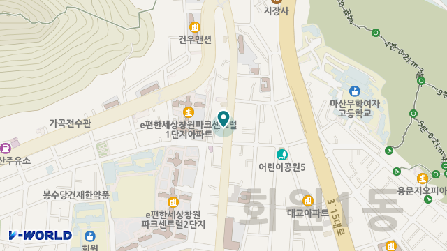 행복드림재가노인복지센터 위치 지도