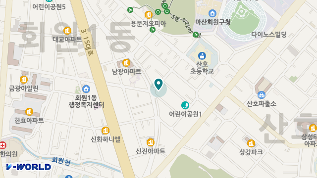 효원재가노인복지센터 위치 지도