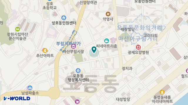 터닝포인트 위치 지도